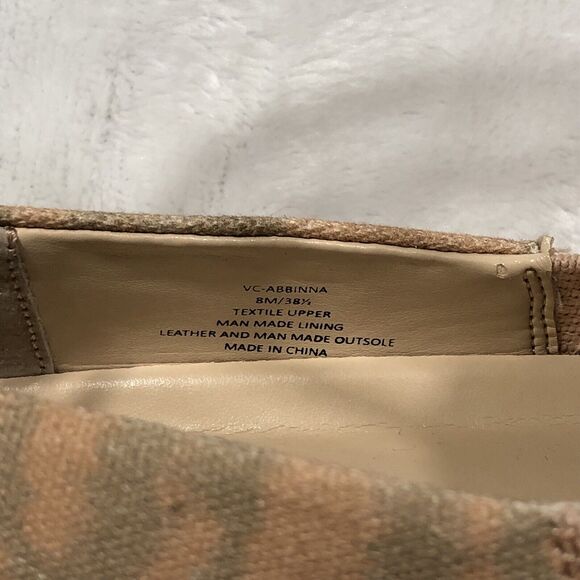 Vince Camuto Abbinna Canvas Platform Sneaker Shoes Muted Beige Tie Dye Size 8 M - Picture 3 of 12